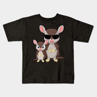 Two Armadillos Armadillo Armadillo Kids T-Shirt